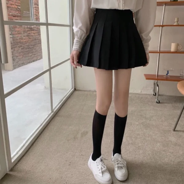 學院風百褶裙：圖片 2