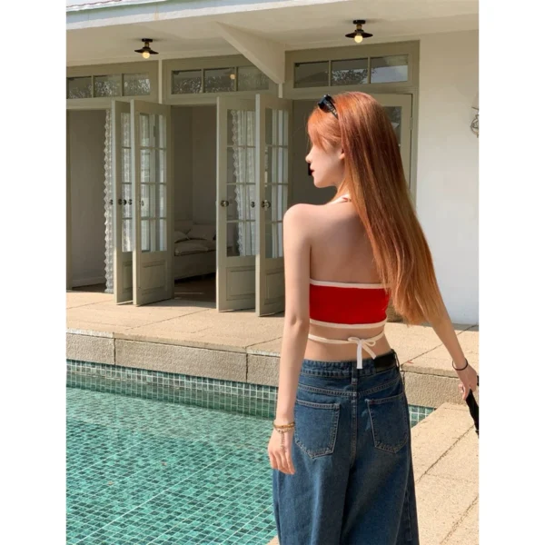 性感吊帶短版上衣🌶️：圖片 4